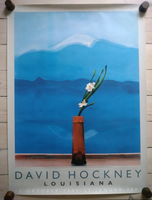 Udstillingsplakat, David Hockney, motiv: Figurativt