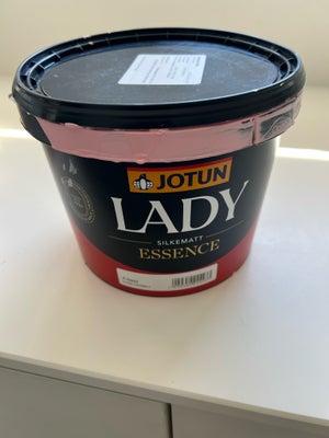 Vægmaling, Jotun lady, Fin lyserød vægmaling fra jotun. 
Omkring 2 liter tilbage - nok til en stor v