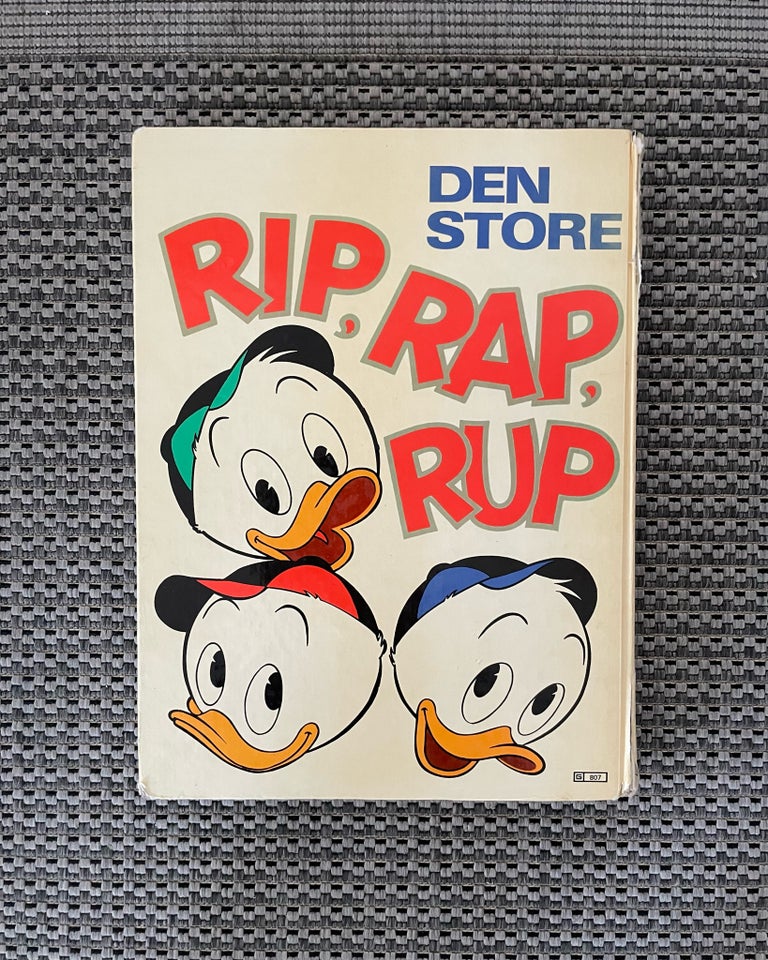 Den store Rip, Rap og Rup. Tegneserie, Disney Carl Barks