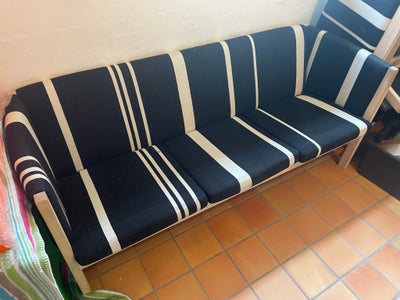 GE285 3-pers Sofa fra Getama. Wegner.