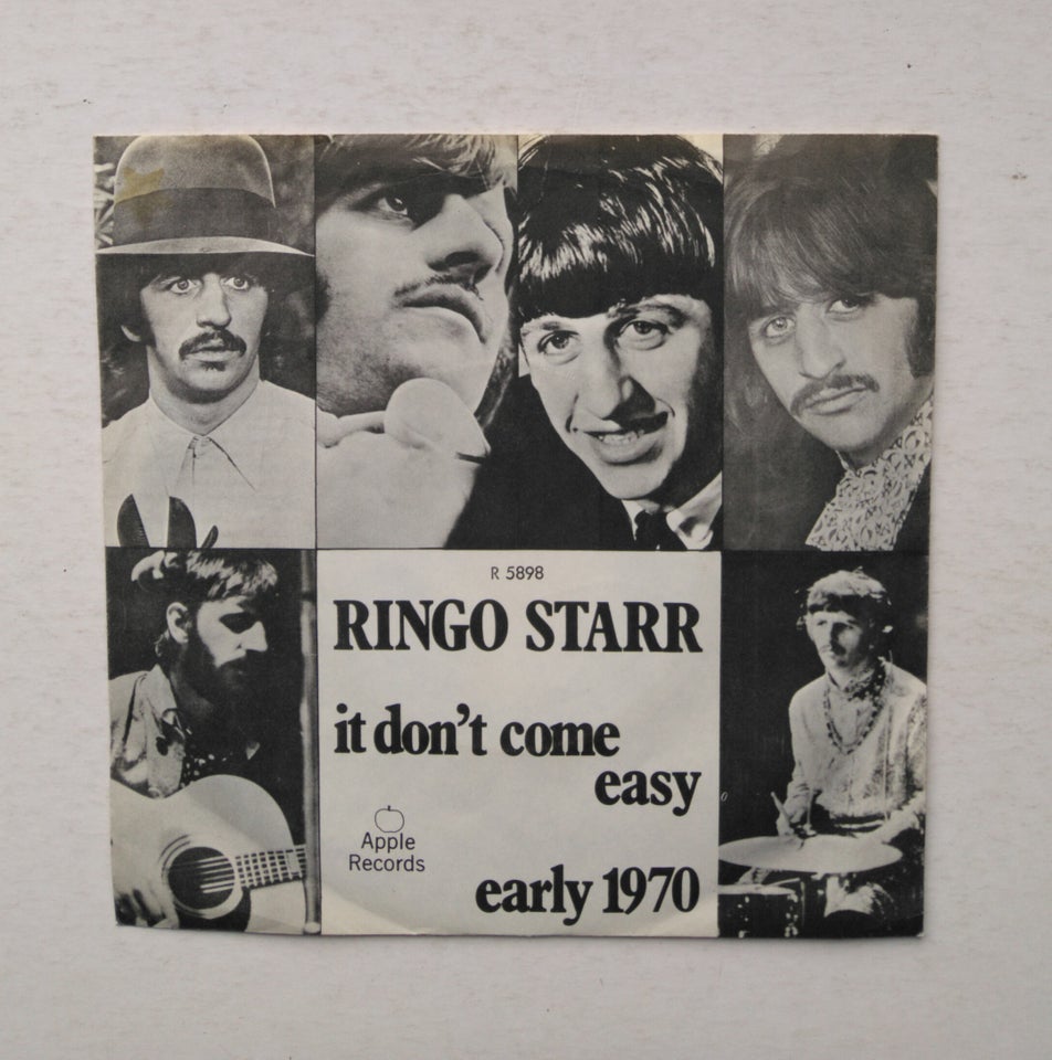 Single, Ringo Starr (1. pres DK), It don't come easy / Early