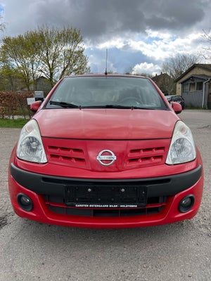 Nissan Pixo, 1,0 Acenta, Benzin, 2010, km 175000, rødmetal, nysynet, 5-dørs, 13" alufælge, Nissan pe