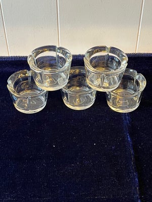 Glas, Fyrfadsstager, Rosendahl Grand Cru, 5 Stk. Rosendahl Grand Cru fyrfadsstager i klart glas sælg