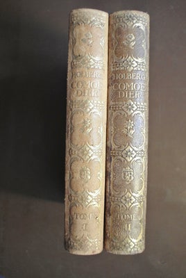 comoedier1-2. faksimile, af ludvig kolberg, genre: anden kategori, 1902 på gyldendal. 12x17 cm. uden