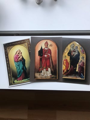 Postkort, Postkort, 6 ubrugte religiøse kort