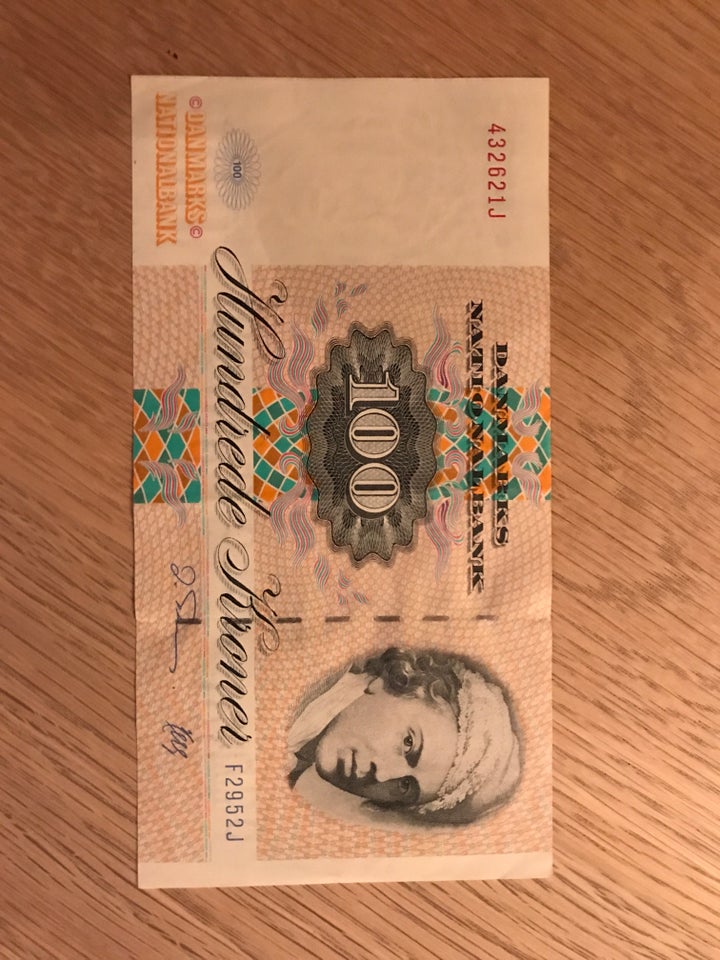 Danmark, sedler, 100kr