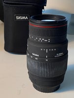 Zoom 70-300, Sigma, DG 70-300 til Canon spejlrefleks