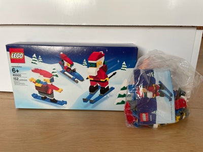 Lego andet, 40000 Cool Santa, Seje julemænd.
Komplet med alle klodser.
Inkl. byggevejledning og æske