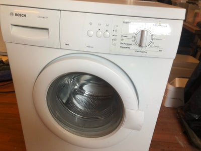 Bosch vaskemaskine, Classixx 5, frontbetjent, b: 60 d: 55 h: 85, Ældre maskine, virker perfekt.