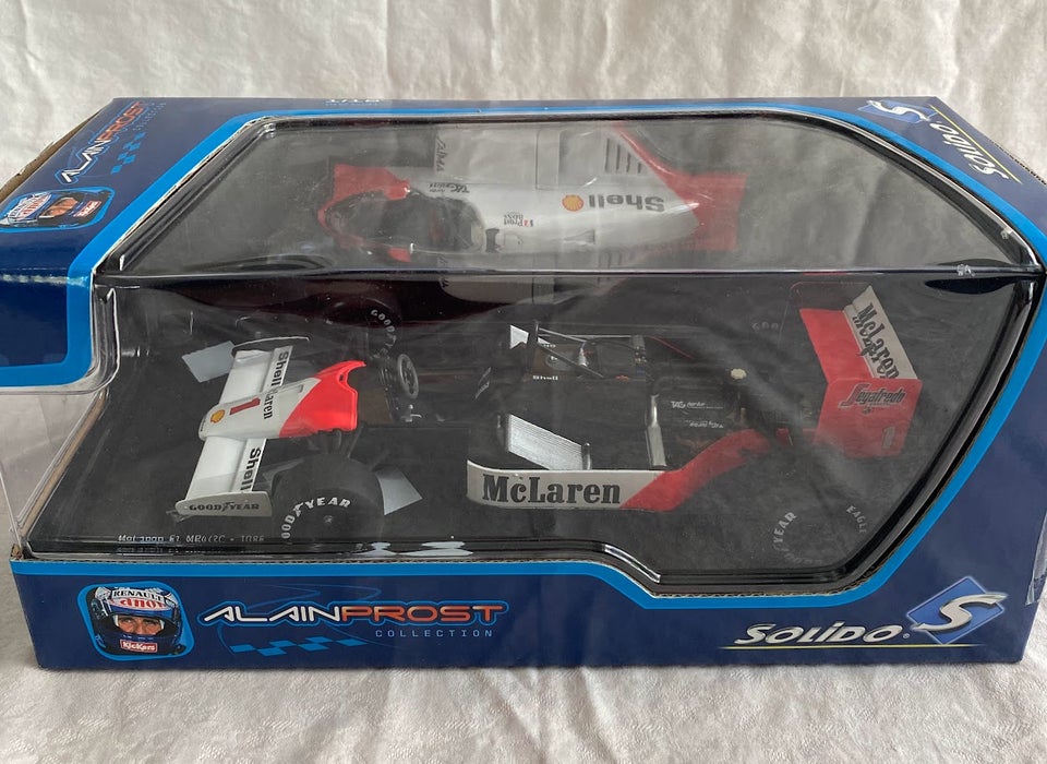 Racerbil, McLaren F1 MP4/2C. 1986. Solido, skala 1:18