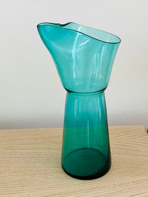 Glas, Karaffel - Jacob E Bang - Vintage, Kastrup Glasværk 1960, ARAFEL JACOB E BANG VINTAGE, GLAS KA