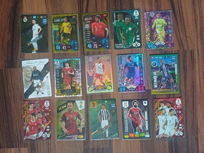 Samlekort, 15 cool fodboldkort, Sælges samlet