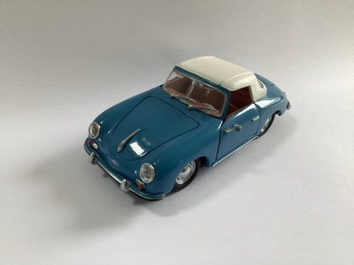 Modelbil, Porsche 356A Cabrio Soft Top Detail Cars - Limited Edition , skala 1:43, Meget flot 1/43 m