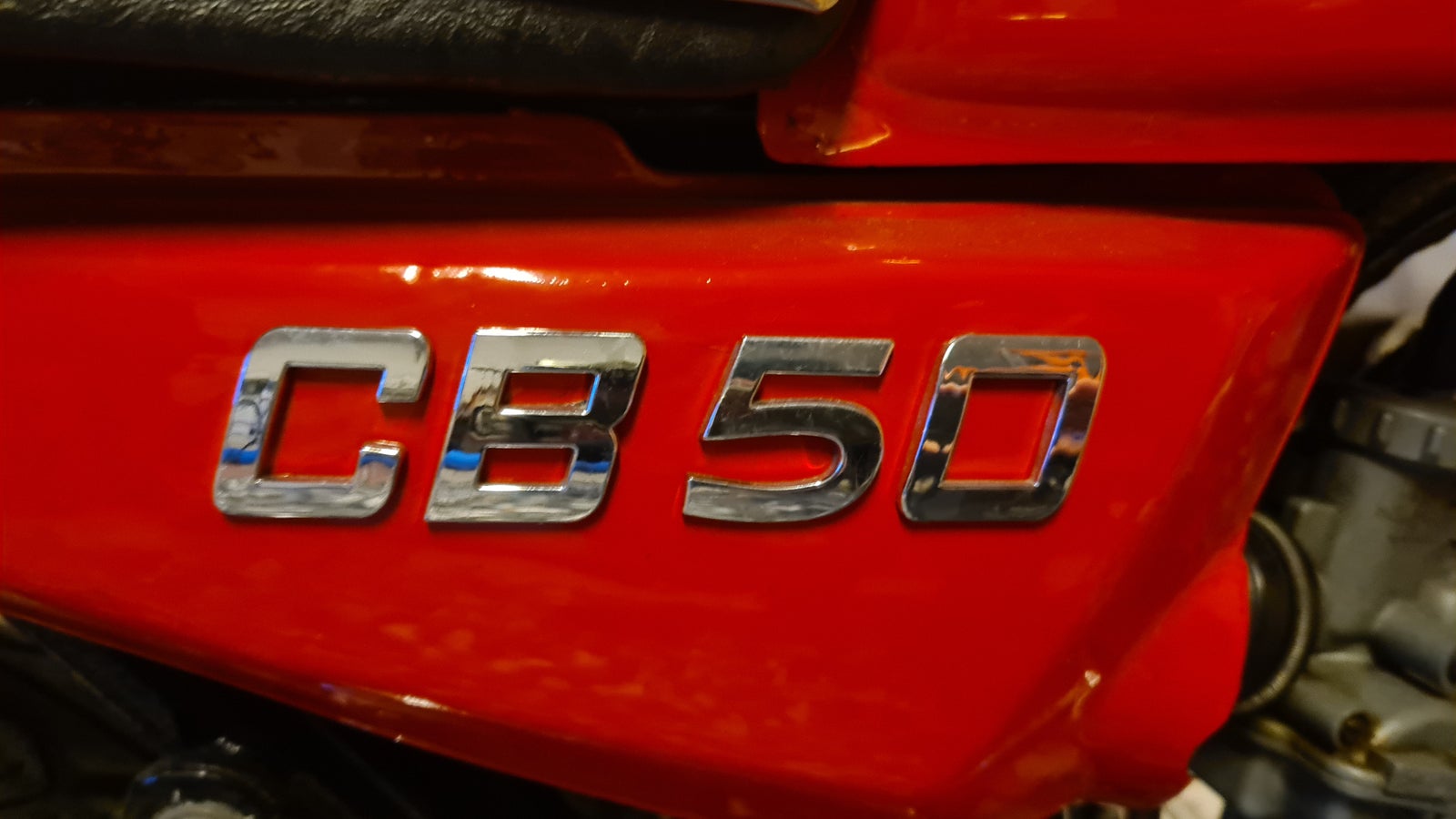Honda CB50, 1980, Rød