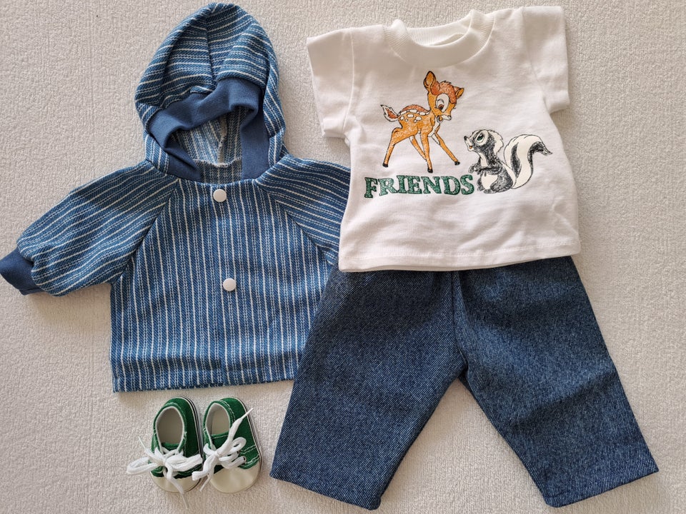 Babyborn, Jakke, jeans