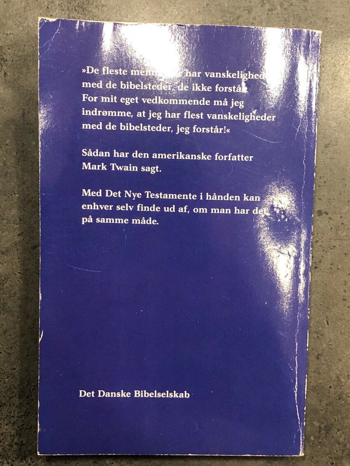 Det Ny Testamente, Det Danske Bibelselskab, emne: religion