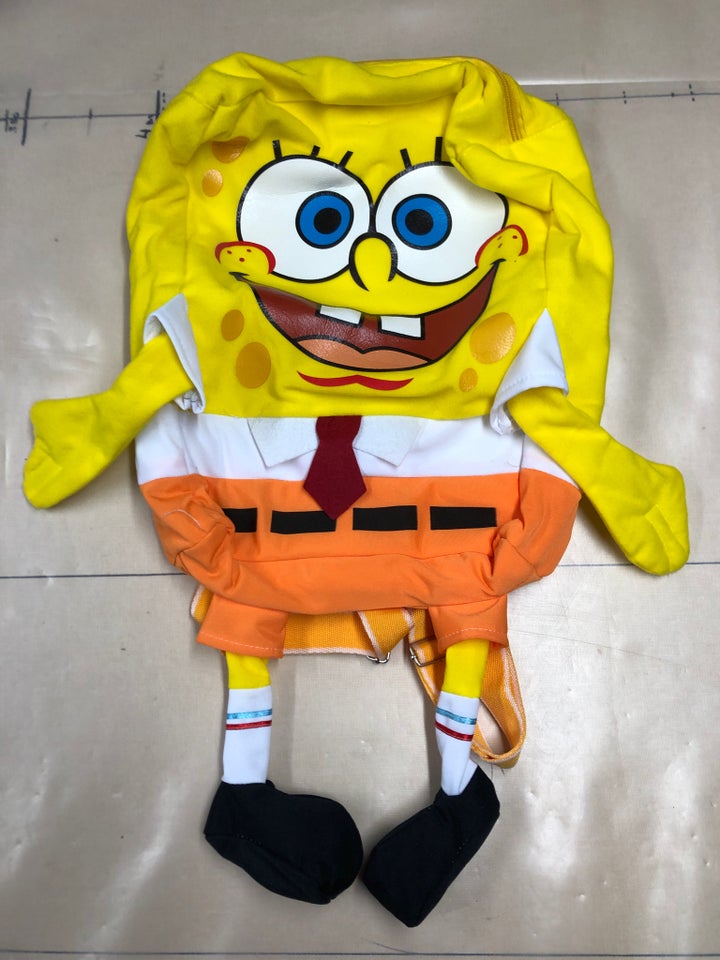 Skoletaske, Svampemand Bob. Spongebob