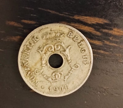 Vesteuropa, mønter, 1906, Kongelig Belgien 1906 10 cent
