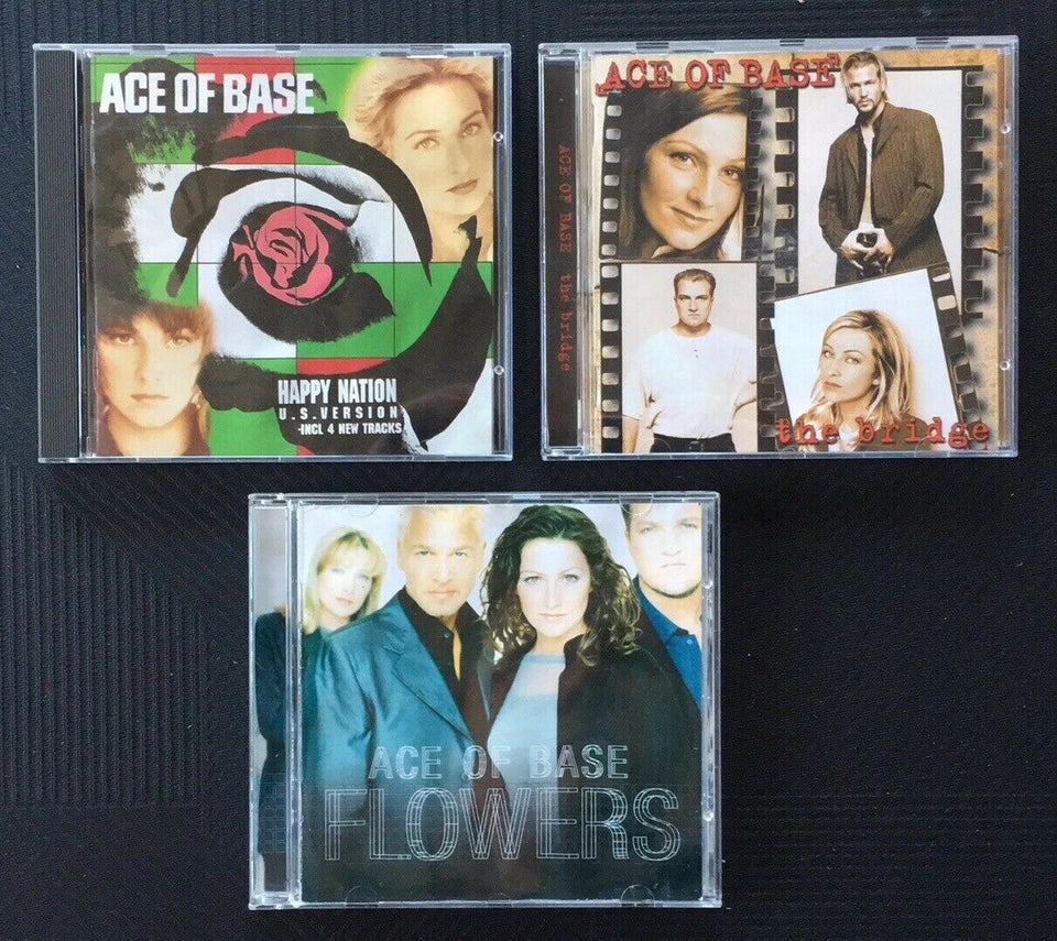 Ace Of Base: 3 CD albums, pop
