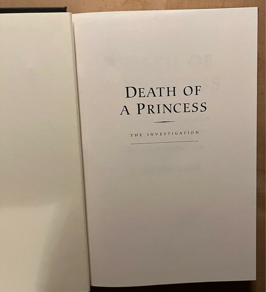 Death of a Princess, The investigation, Thomas Sancton and