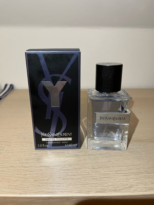 Eau de Toilette, Ysl, Sælger denne Ysl Y EDT
Der er brugt tre sprøjt, og der er 60 ml i