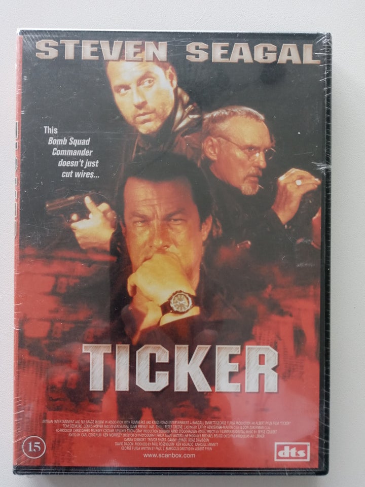 Ticker, DVD, action