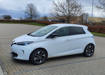Renault Zoe, 41 Intens, El, 2017, km 128780, hvid, nysynet, 5-dørs, st. car., 16" alufælge, PRICE - 