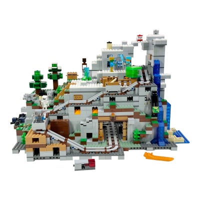 Lego Minecraft, 21137, Sjældent udgået sæt. Handles til skyhøje priser i udlandet. Org manual haves,