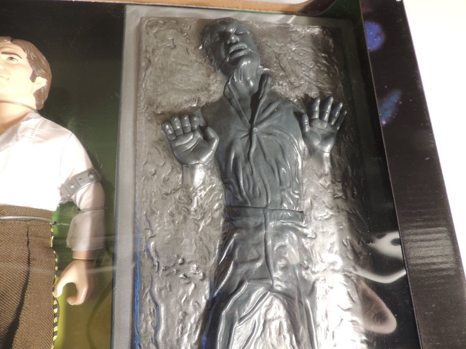 STAR WARS: 12" HAN SOLO MED CARBONITE BLOCK (1998)