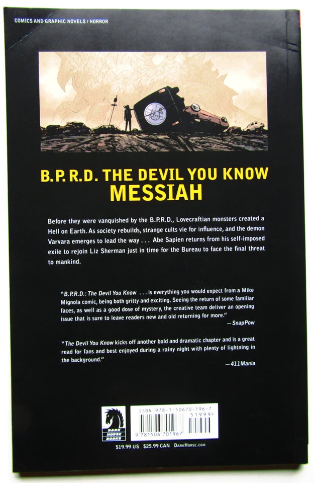 B.P.R.D.: The Devil You Know 1: Messiah, Mike Mignola, Scott