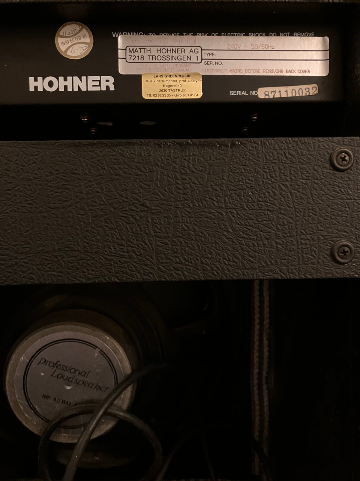 Guitarforstærker, Hohner Reverb 25, 25 W