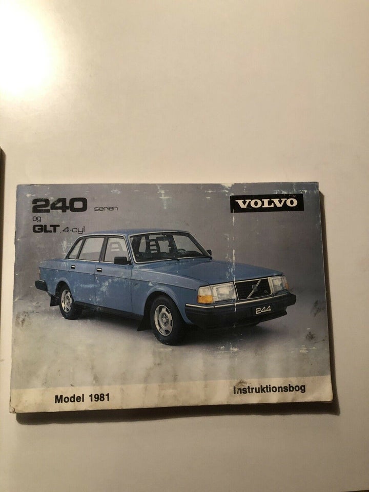 Instrukstionsbøger, Volvo