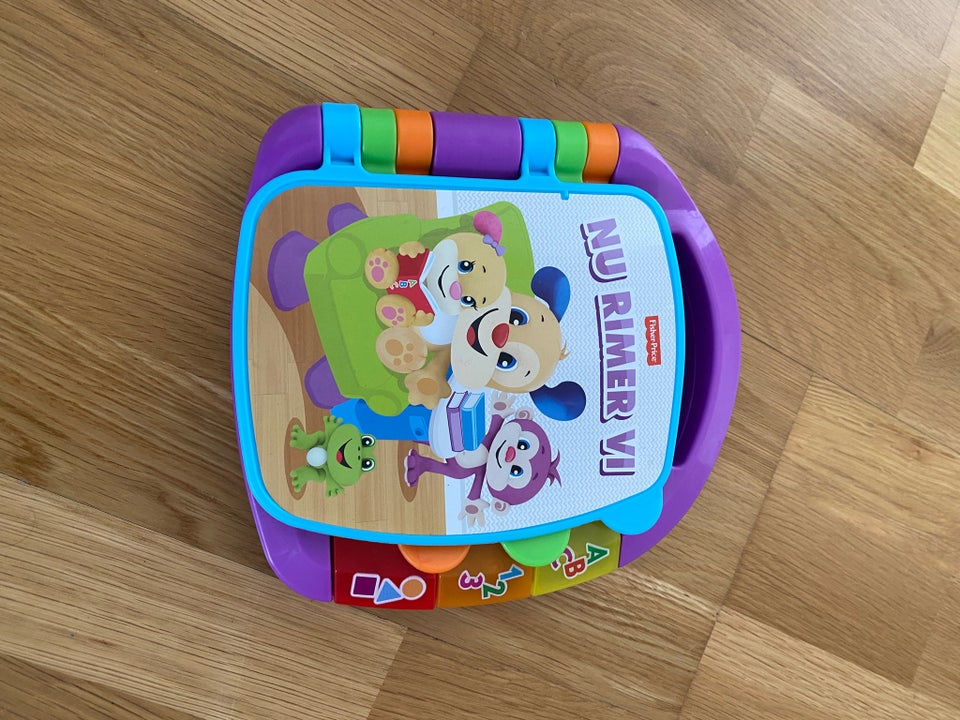 Nu rimer vi, Fisher Price, aktivitetslegetøj