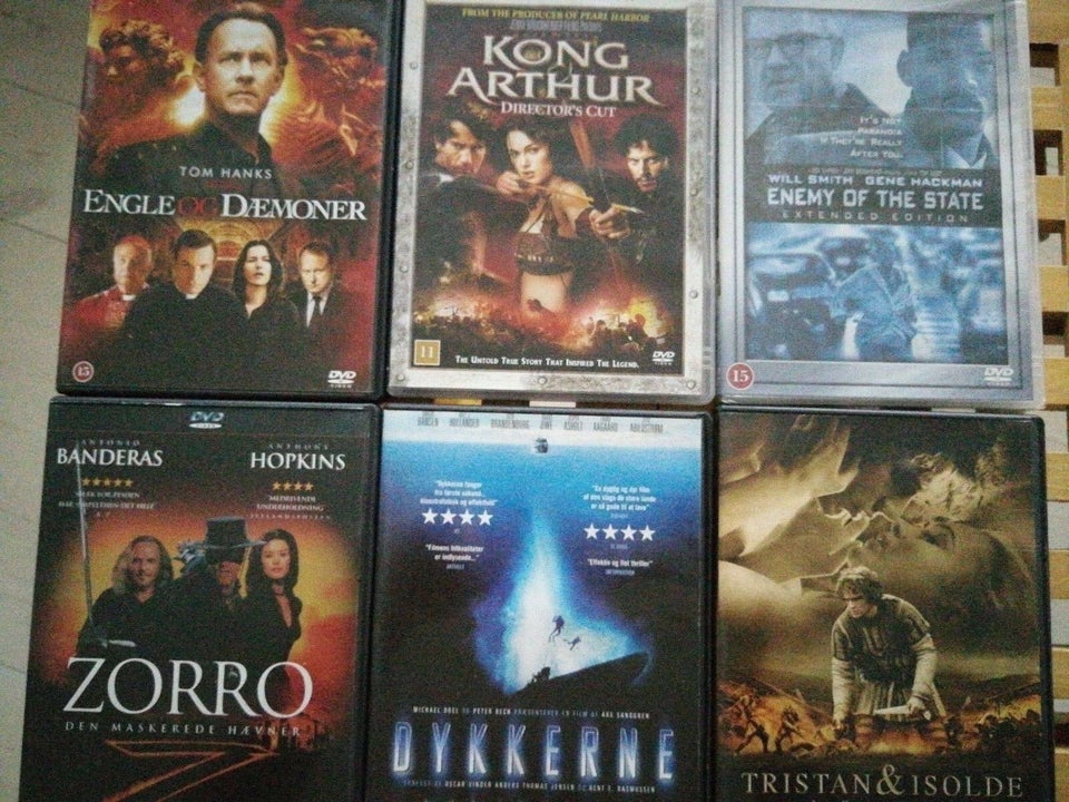 6 film, DVD, action