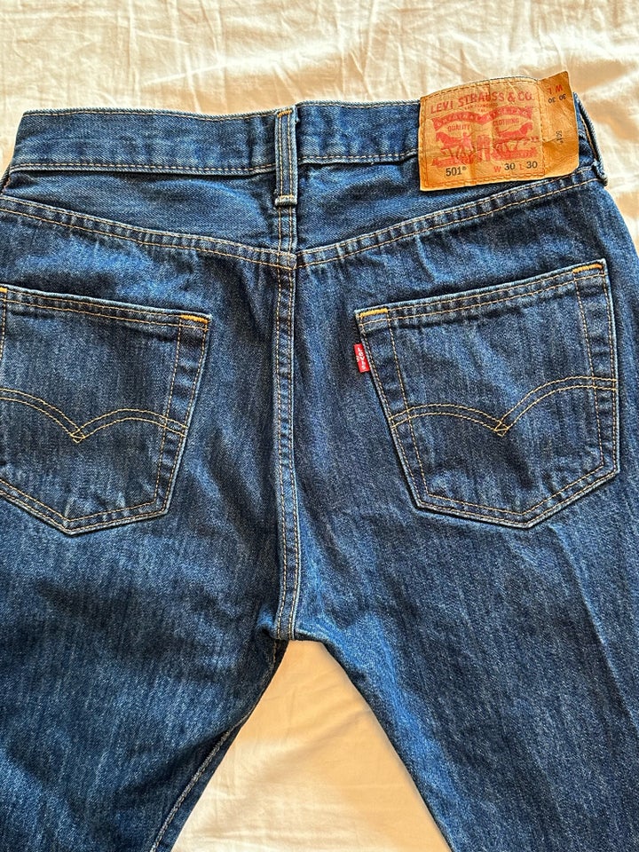 Jeans, Levis 501 str. 30/ben 66 cm, str. 30