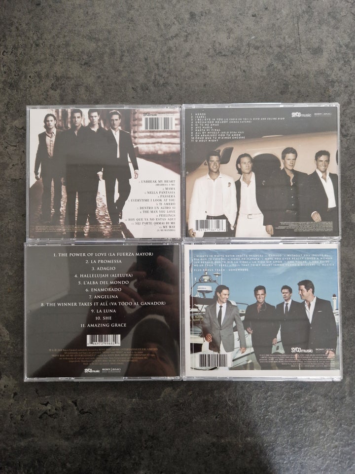 Il Divo: Samling af 4 CDer, opera