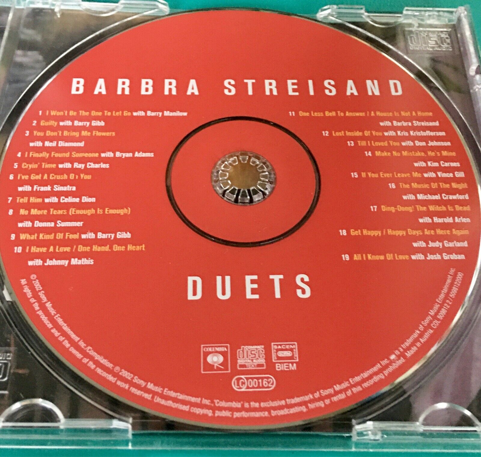 Barbra Streisand: Duets, pop