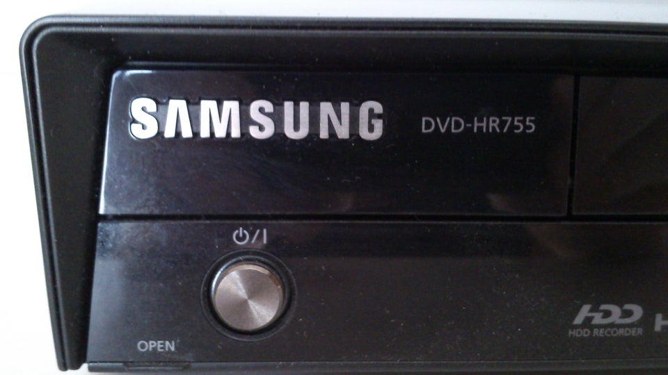 Harddiskafspiller, Samsung, DVD-HR755