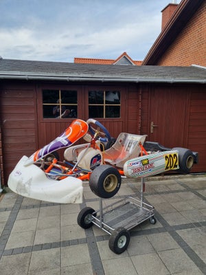 Gokart, OTK, 0 ccm, modelår 2020, Til salg gokart- rullende ramme,  uden motor, rammen er fra 2020. 