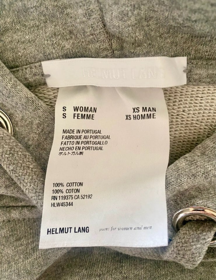 Hættetrøje, Helmut lang, str. 34