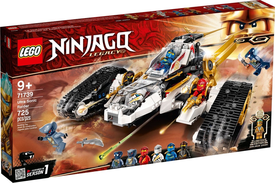 Lego Ninjago, 71739 Ultra Sonic Raider UÅBNET