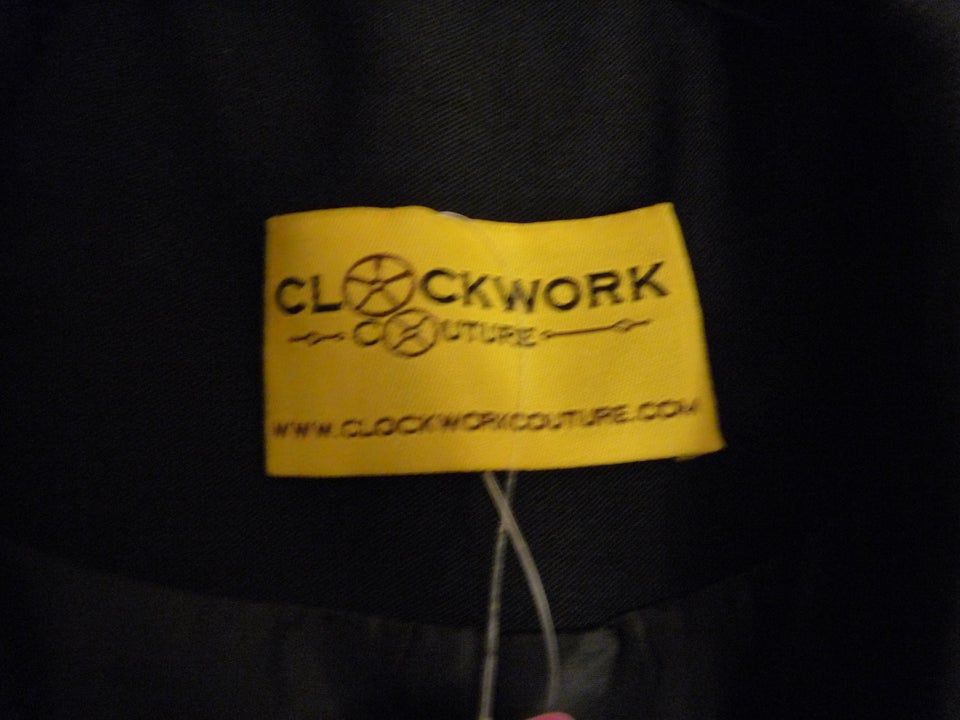 Jakke, str. XXXXL, Clockwork Couture