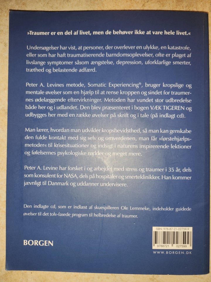 Helbredelse af traumer, Peter A. LEVINE, emne: krop og