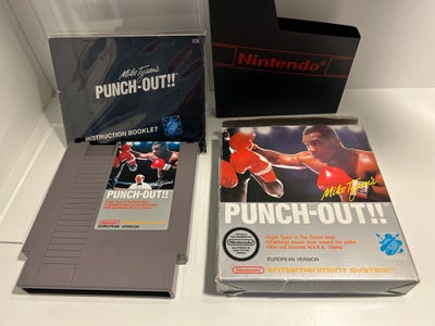 Nes Punch out SCN , NES, Nes Mike Tysons Punch out!! SCN CIB. Den ene flap mangler. Se billeder. Der