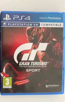 Gran Turismo Sport, PS4, racing, Grab Turismo Sport til PlayStation 4