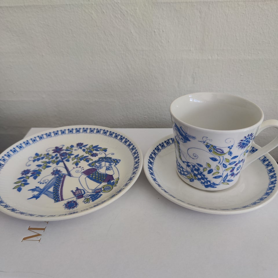 Porcelæn, Kaffestel, Figgo flint / trui design