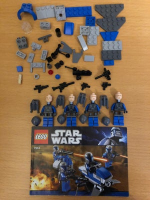 Lego Star Wars, 7914, 7914 - Lego - Mandalorian Battle Pack - 2011

Komplet i god stand uden æske.