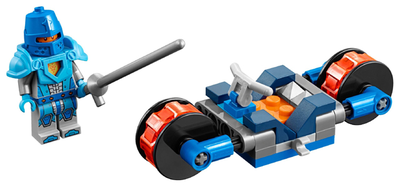 Lego Nexo Knights, 30376 Knighton Rider polybag
Komplet med byggevejledning, figur og alle klodser, 