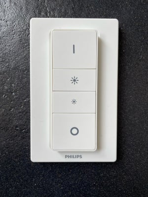 Dimmer switch x4, Philips Hue, Første generation dimmer switch. Virker perfekt. Sælges kun fordi vi 