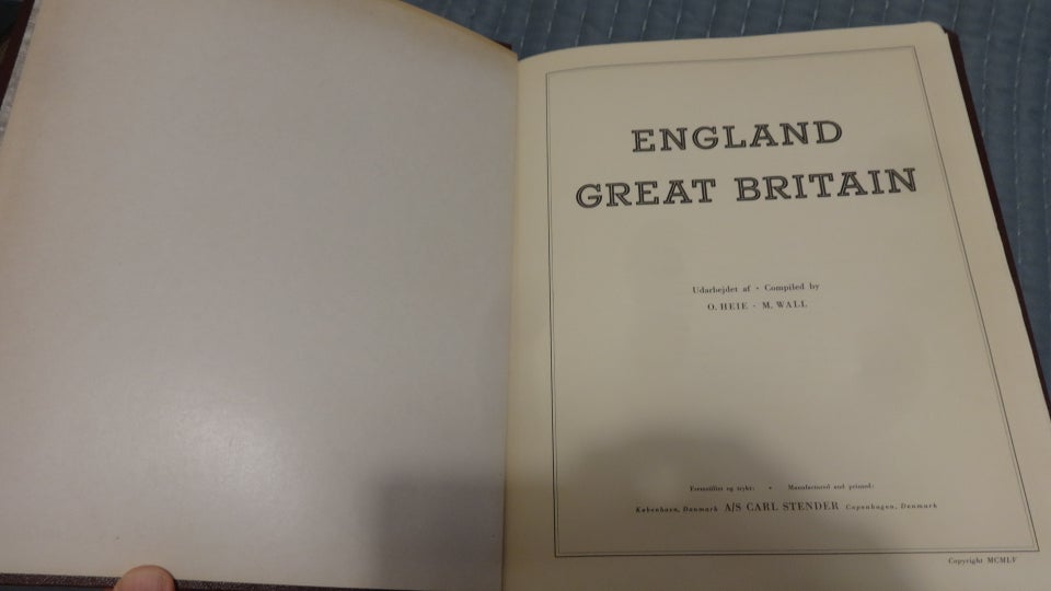 England, Album Great Britain + Irland og lidt Island